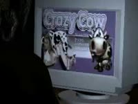 Horny pet owner tried out her canine dildo